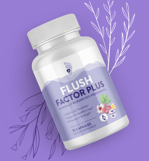 Flush Factor Plus review supplement bottle front label